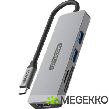 Sitecom 5 in 1 USB-C Multiport Adapter, Verzenden