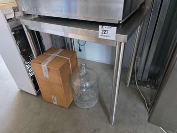 Inox werktafel, Ophalen, Nieuw in verpakking