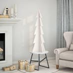 vidaXL Kerstdecoratie kerstboom 112 cm massief grenenhout, Verzenden, Nieuw