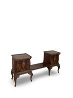Wandtafel - Walnoot, Hout, Wortelnotenhout