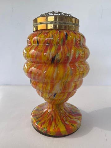 Scailmont - Art Deco - Vase - Piqué fleurs-vase -, Antiek en Kunst