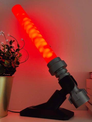 LEGO Custom Item - Darth Vaders Lightsaber - Lamp, Nieuw