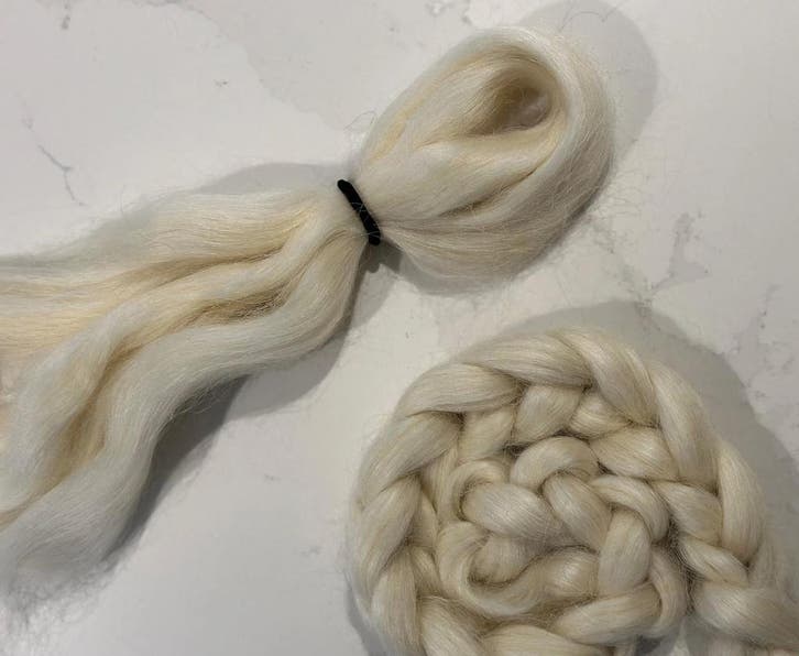Natuurlijk poppenhaar – zacht, glanzend en levendig, Hobby & Loisirs créatifs, Bricolage, Envoi