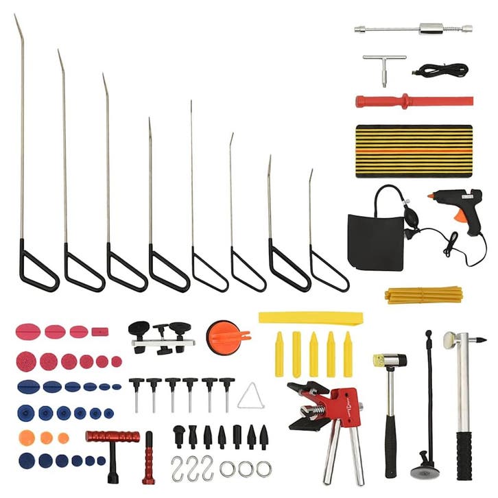 vidaXL 75-delige Uitdeukset zonder overspuiten, Bricolage & Construction, Outillage | Outillage à main, Envoi