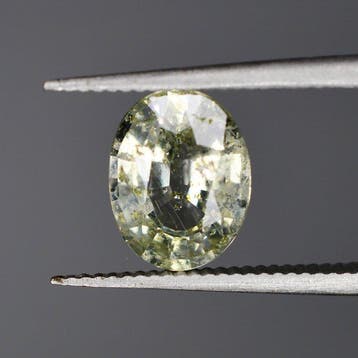 Zonder minimumprijs Groen, Geel Saffier - 1.85 ct -, Handtassen en Accessoires, Nieuw