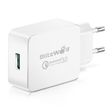 Fast Charge 18W USB Stekkerlader - Quick Charge 3.0 Muur, Verzenden