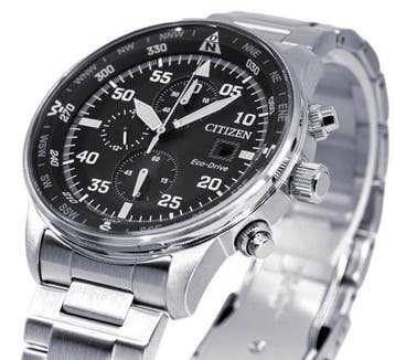 Citizen - NO RESERVE PRICE - Aviator Chrono - Eco Drive -