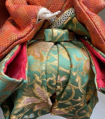Japanese Traditional Doll - Beeldje - Hars
