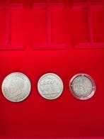 België, Nederland. Lot of 3 silver coins (Zonder