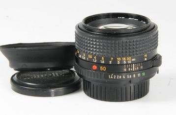 Minolta MD 1,4/50mm | Objectif d’appareil photo