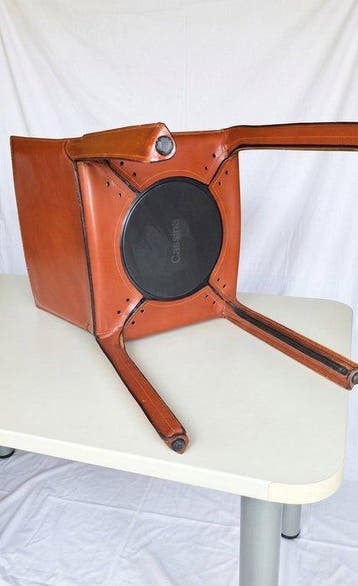 Cassina - Mario Bellini - Stoel (4) - Cab 412 - Set nr. 1/2