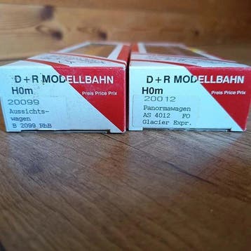 D+R Modelbahn H0m - 20012 + 20099 - Model treinwagon (2) -