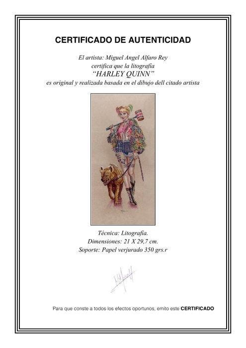 Miguel Ángel Alfaro Rey - Harley Quinn (Margot Robbie) - THE, Verzamelen, Film en Tv