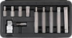 Bgs Technic Dopsleutel -veeltand bit, 11 delig set, Verzenden, Nieuw