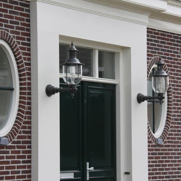 Buitenverlichting brons-koper Bronzen Buitenlamp Lindau Staa, Verzenden, Nieuw