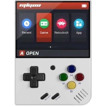 Miyoo Mini Plus White / Wit (Nieuw) (Retro Handhelds (New)), Games en Spelcomputers, Ophalen of Verzenden, Nieuw