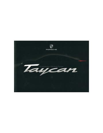 2020 PORSCHE TAYCAN BROCHURE FRANS