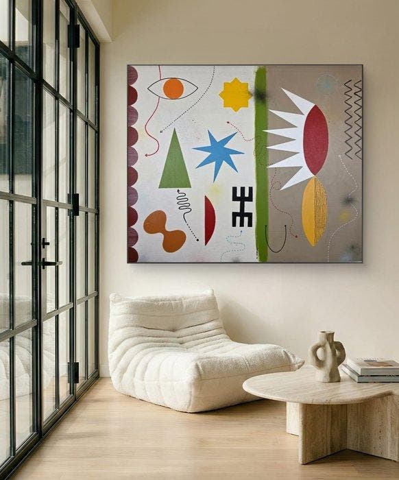 Miriam Chiera - Source. XXL, Antiek en Kunst, Kunst | Schilderijen | Modern