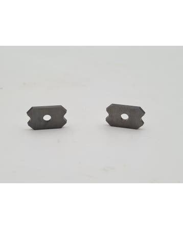Wisselmessen HW R 2mm voor Schrapers, Articles professionnels, Machines & Construction | Travail du bois, Verzenden