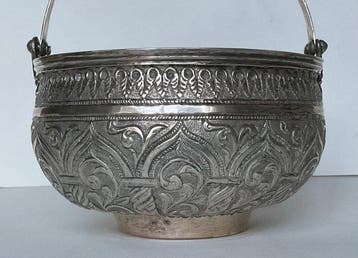 Plateau - Métal, Plaqué(e) argent - Setla ottomane