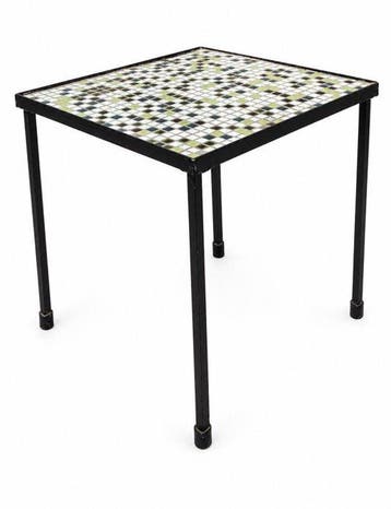 Plantentafel - Keramiek, Metaal - Mid century plantentafel