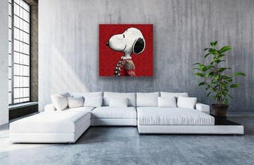 ERIC BRUMETTE - LORD SNOOPY 2 - Toile L - LIMITED EDITION