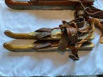 Schaatsen - Schaatsen (houten vintage schaatsen), Nieuw