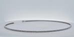 Halsketting - 14 karaat Witgoud - 7.50ct. tw. Diamant