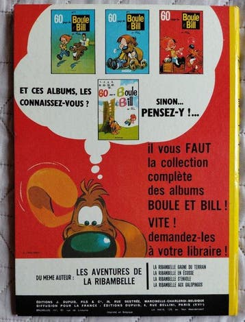 Boule et Bill 5 - 60 Gags de Boule et Bill 5 - C - 1 Album -, Livres
