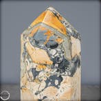 Natuurlijke zeldzame agaat-obelisk op stand- 1335.62 g, Antiek en Kunst