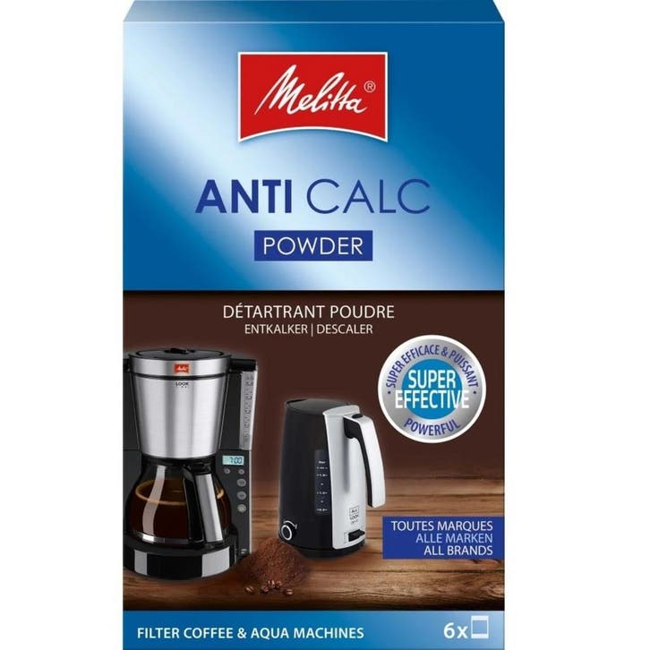Melitta Ontkalker AntiCalc 6 x 20 Gram 6552749, Electroménager, Accessoires de machine à café, Envoi