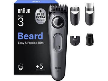 Veiling - Braun Baardtrimmer Series 3 BT3560 +5 Tools - Sche, Gebruikt