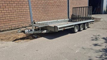 Veiling: Machinetransporter Vlemmix V3A 3500kg 4x1.80m