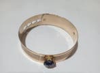 Armband - 9 kt. Geel goud - 6.00ct. tw. Saffier, Nieuw