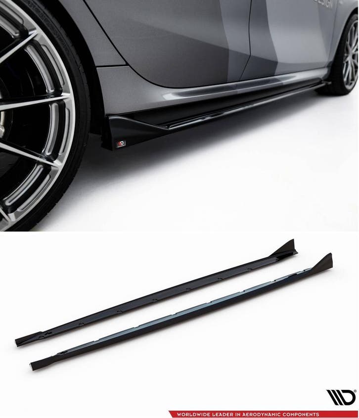 Side Skirts Diffuser V.2 voor BMW 1 serie F70 M135i / M-Pack, Autos : Divers, Tuning & Styling, Enlèvement ou Envoi
