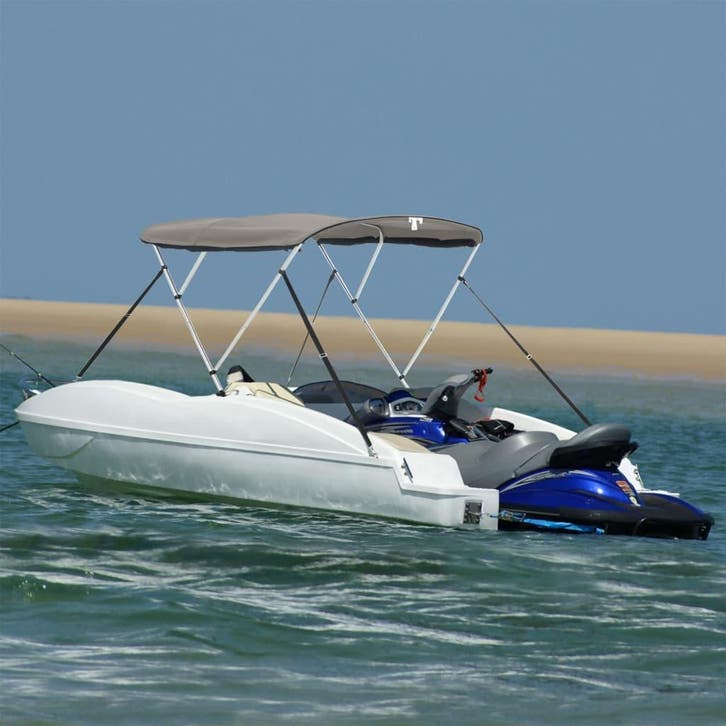 vidaXL Biminitop 3 bogen met mesh zijwanden, Watersport en Boten, Bootonderdelen, Nieuw, Verzenden