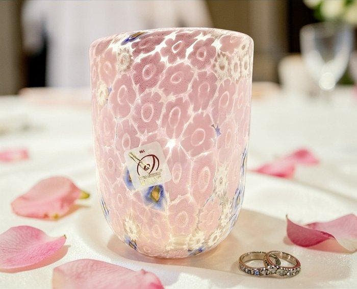 Murano - Vaas - Muranoglas - Murrine, Antiquités & Art, Antiquités | Verre & Cristal