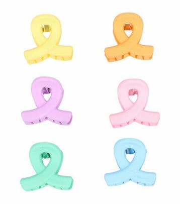 Haarspeld Haarklemmen 2cm – Klein Lusvorm – Pastel Kleuren –, Nieuw