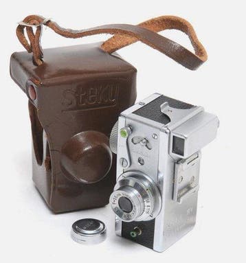 Steky Model IIIb set | Subminiatuur camera