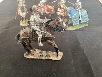 Del Prado - Militaire miniatuur beeldjes - Lot of 5 Medieval