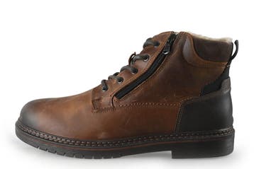 Nelson Veterboots in maat 43 Cognac, Kleding | Heren, Schoenen, Overige kleuren, Verzenden, Boots, Zo goed als nieuw