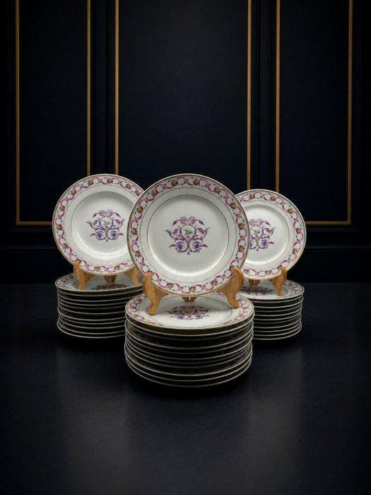 Richard Ginori - Manifattura Doccia - Tafelservies voor 12, Antiek en Kunst, Antiek | Meubels | Tafels