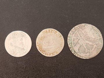 Polen, Kraków. Set of 3 x Hisotrical&Numismatic Silver Coins