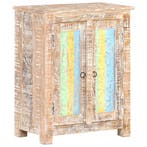 vidaXL Dressoir 61x35x76 cm ruw acaciahout, Huis en Inrichting, Kasten | Dressoirs, Verzenden, Nieuw