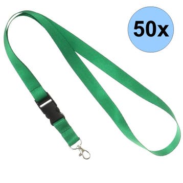 Fako Bijoux - Keycord Classic - Lanyard - Sleutelkoord -, Verzenden