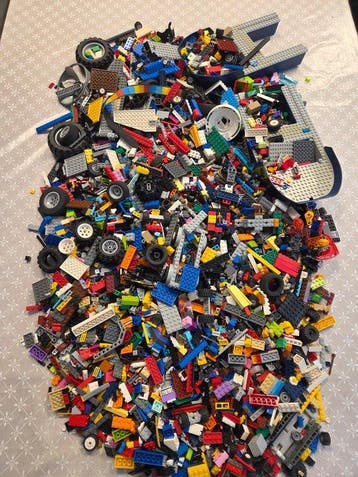 Lego Pièces - Grote partij lego in soorten en kleuren
