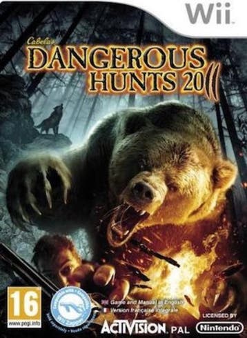 Cabelas Dangerous Hunts 2011 (Wii Games), Ophalen of Verzenden, Zo goed als nieuw