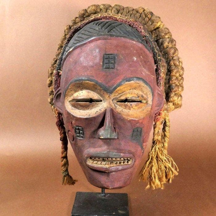 Masque Mwana Po - Chokwe - Angola (Sans prix de réserve), Antiquités & Art, Art | Art non-occidental