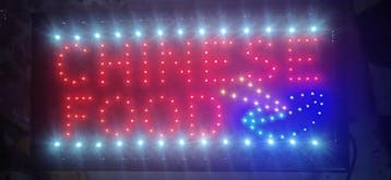 Chinees LED bord lamp verlichting licht bak reclamebord #chi, Verzenden