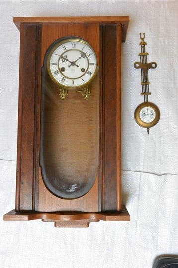 Regulateur wandklok (2) - Junghans - - Beuken, Eik -